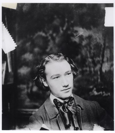 Portrait of Andre Gide (1869-1951) c.1890 by French Photographer